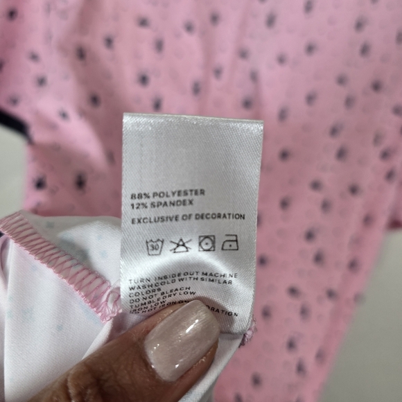 Blade & Grass Club Mens Short Sleeve Medium Golf Performance Polo All Over Print - Picture 8 of 8